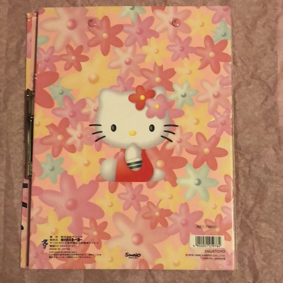 Vintage Hello Kitty clip board folder 1998 Japan - Picture 2 of 10